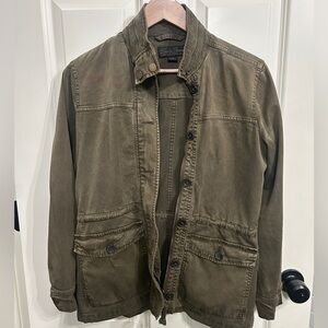 Like new Lucky Brand size XS  Olive green Utility Jacket. Lightweight. Gorgeous!